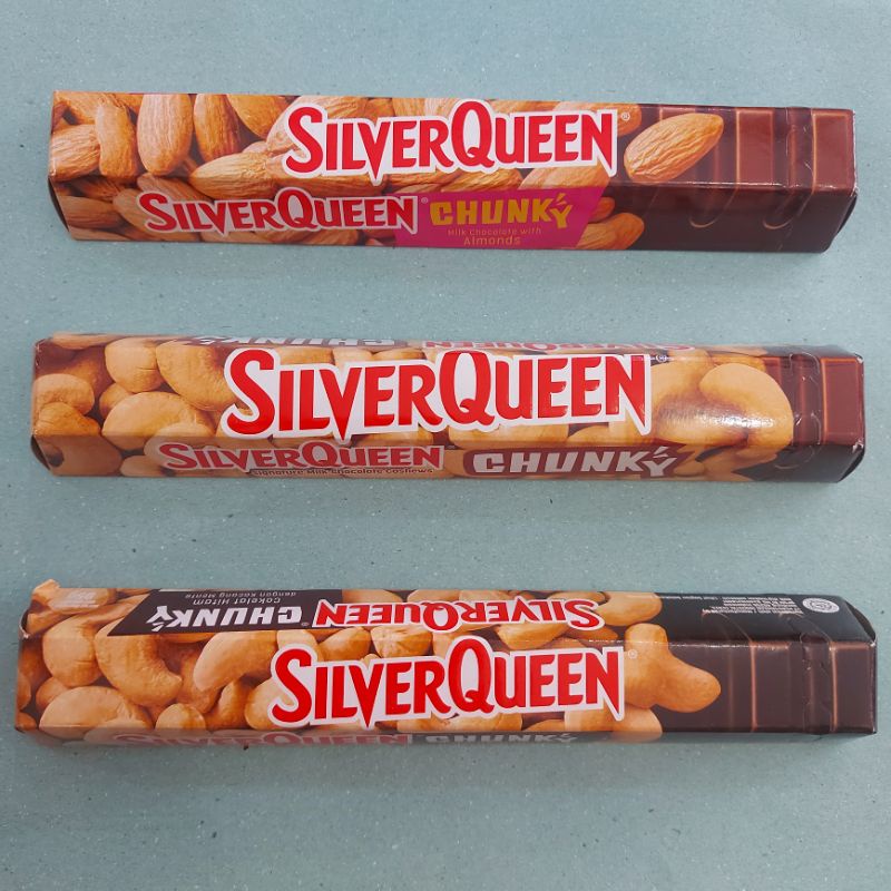 cokelat chunky bar 95gr  coklat chunkybar silver queen