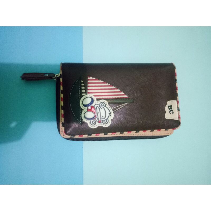 Dompet Planet Ocean Blue Cross