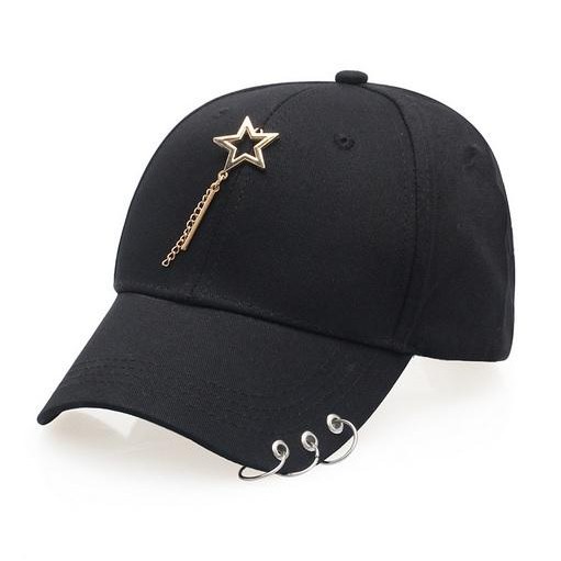 TOPI KOREA RING BINTANG MASA KINI PROMO Topi anting ring korea stylis topi kpop anting bintang model