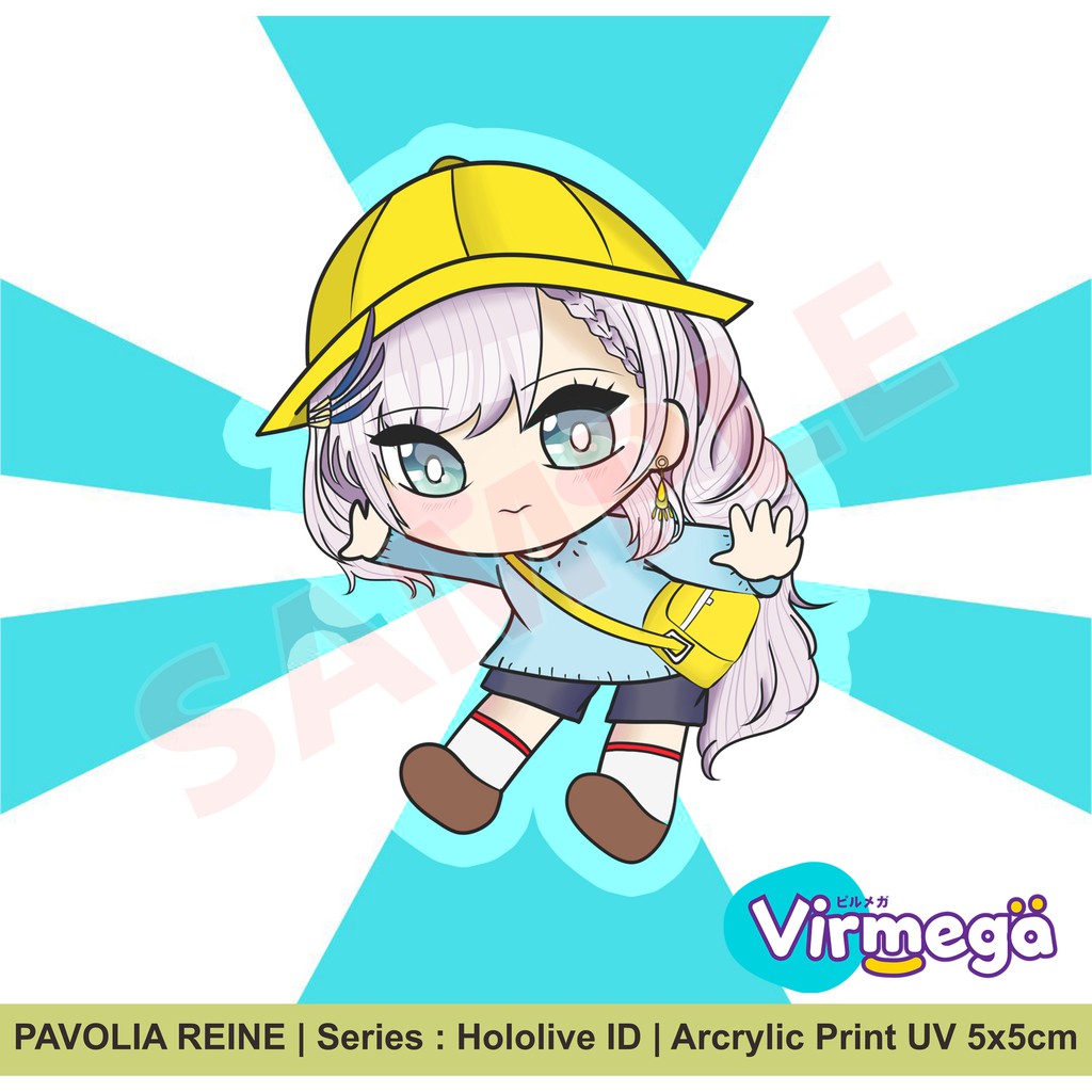 Keychain Pavolia Reine Hololive Indonesia