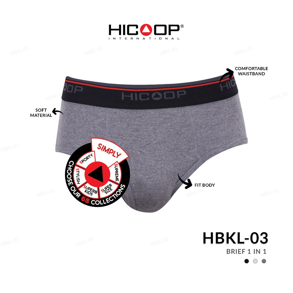 Hicoop Celana Dalam Pria HBKL 03 - ,