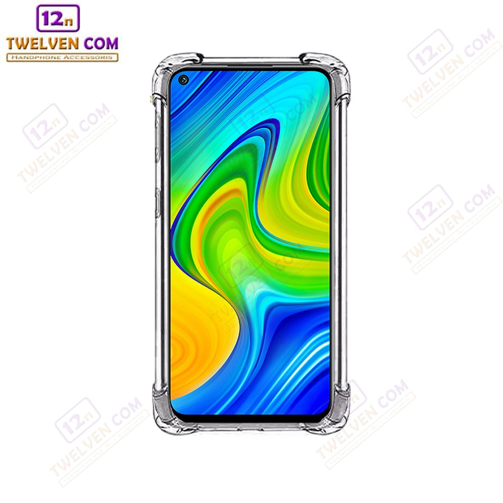 Case Anti Shock Anti Crack Softcase Xiaomi Redmi Note 9 - Clear