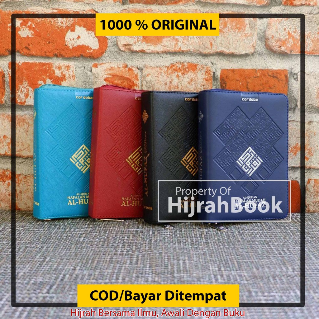 COD Al Quran Hafalan Mudah Al Hufaz Ukuran Kecil A6 Mushaf Terjemah Cover Jaket Resleting ORIGINAL