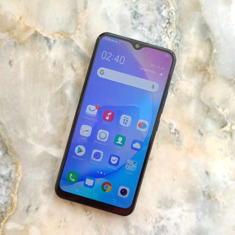 Vivo Y12 ram 3 internal 64 gb second