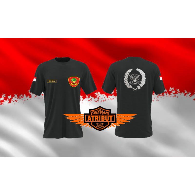 kaos Lengan Pendek LINMAS