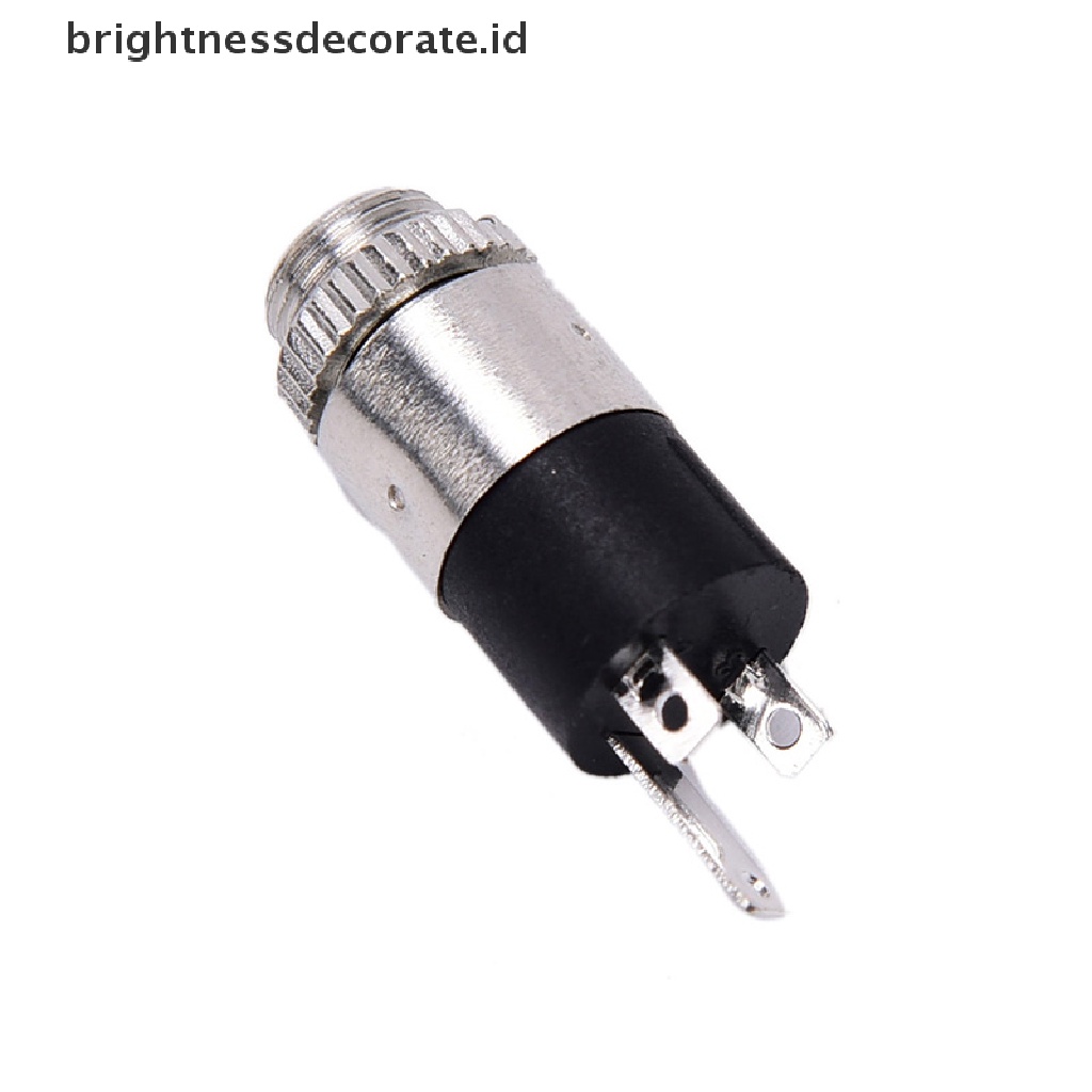 (Birth) 5pcs Pj392 Kabel Audio Stereo Female Jack 3.5mm Untuk Headphone