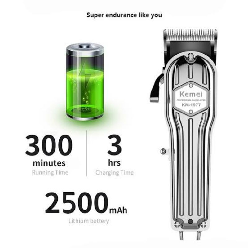 Kemei 1977 Hair Clipper