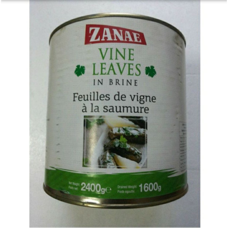 

Zanae Vine leaves in brine 3Kg