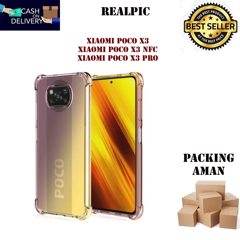 Casing Xiaomi Pocophone Poco X3 / Pocophone Poco X3 Pro Anti crack SoftCase