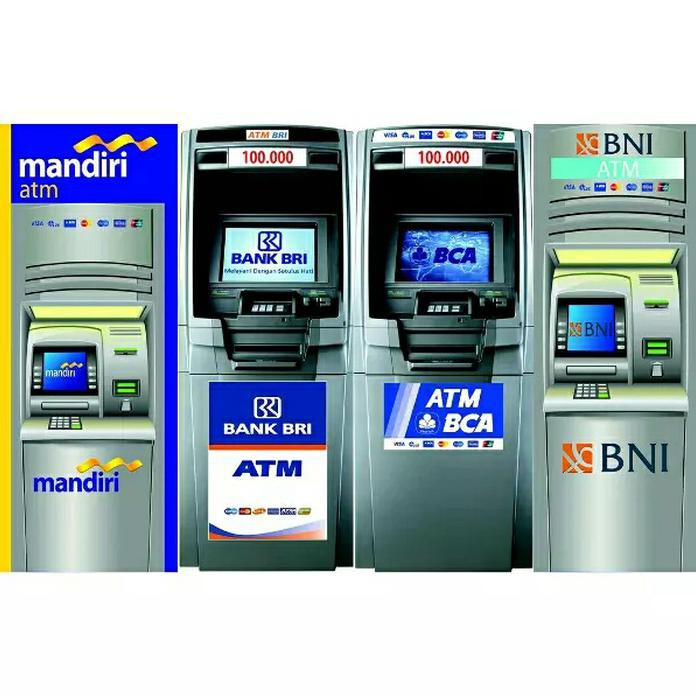 Stiker Kulkas 1Pintu Atm