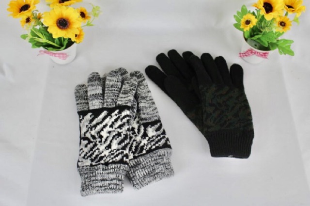 IMPORT Glove Rajut Sarung Tangan Rajut Wool Glove Winter Snow