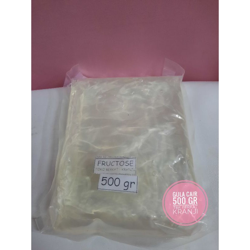 

Fructose/gula cair repack 500gr