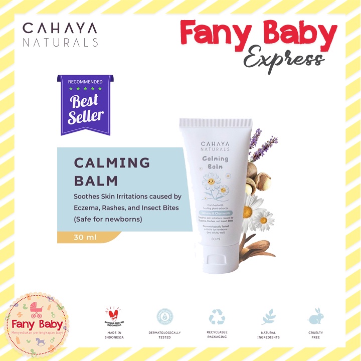 CAHAYA NATURALS CALMING BALM 30ML / 60ML