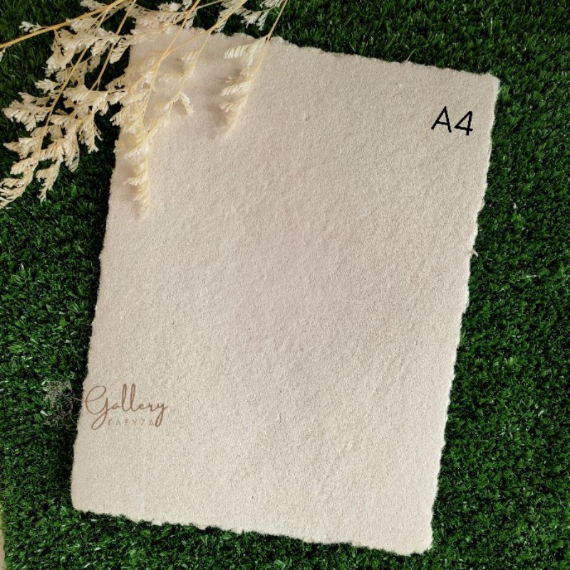 0Kertas Daur Ulang ukuran A4 Natural Recycled Paper Putih Serat Aesthetic Print Surat Wedding