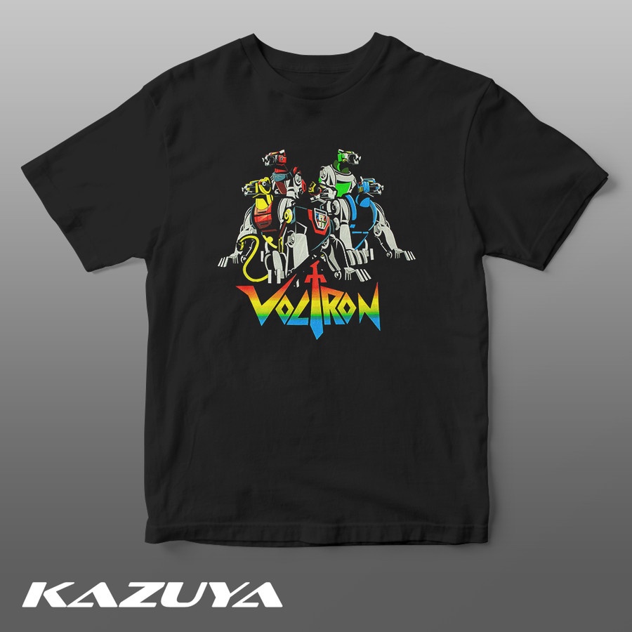 KAZUYA TM-0067 Kaos VOLTRON GOLION - Anime Mecha Retro Vintage