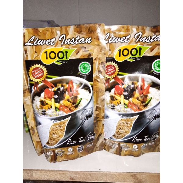 

Nasi Liwet Instant 1001 kemasan 250gr