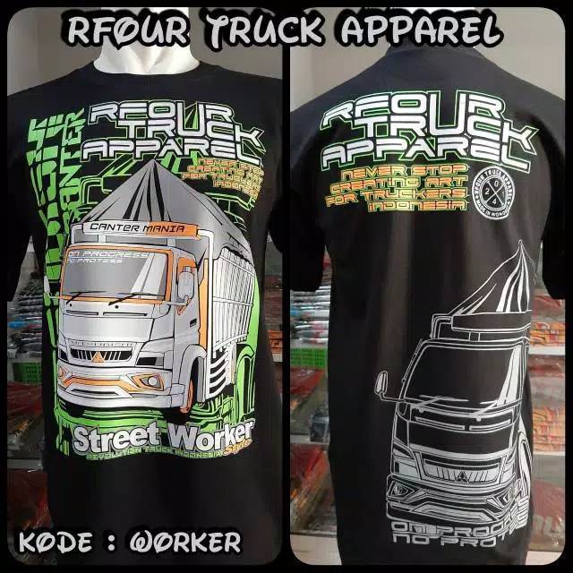 Kaos Truck Original / Kaos Canter Mania / Kaos Driver Muda // Kaos Truck Canter // Anti Gosip