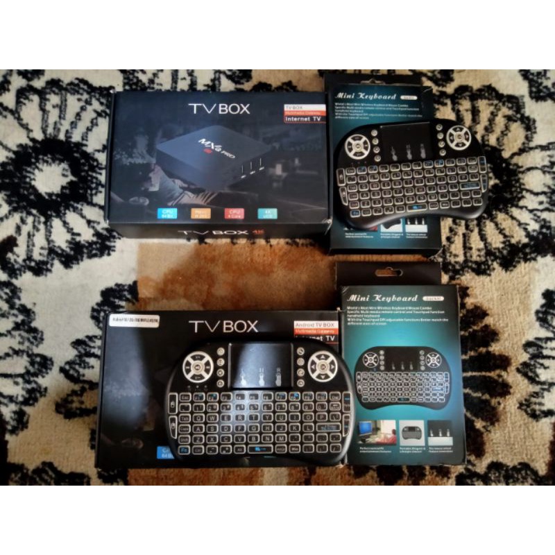 TV Box Android 10.1 MXQ Pro 4K 5G RAM 2/16GB Baru