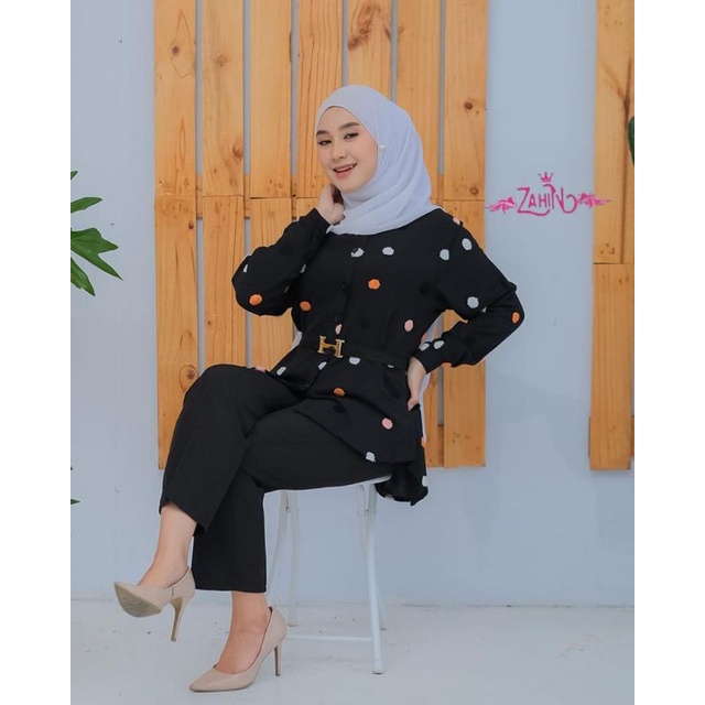 ZAHIN ORI LIANA set // Set Celana // Set Wanita // Set Cel