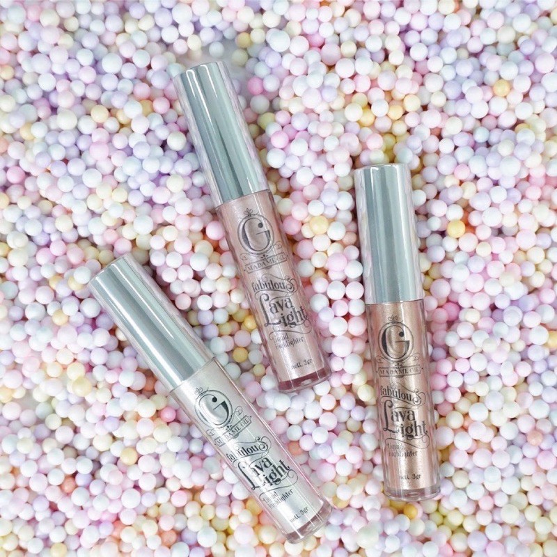 MADAME GIE FABULOUS LAVA LIGHT LIQUID HIGHLIGHTER CAIR SHIMMER GLITTER