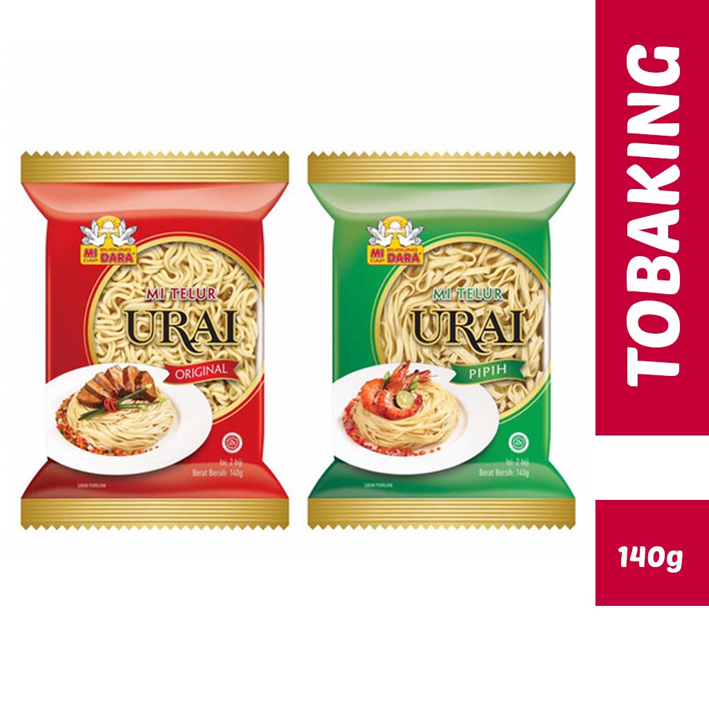 

Mi URAI Bulat Pipih Mi Telur burung dara 140 gr HALAL