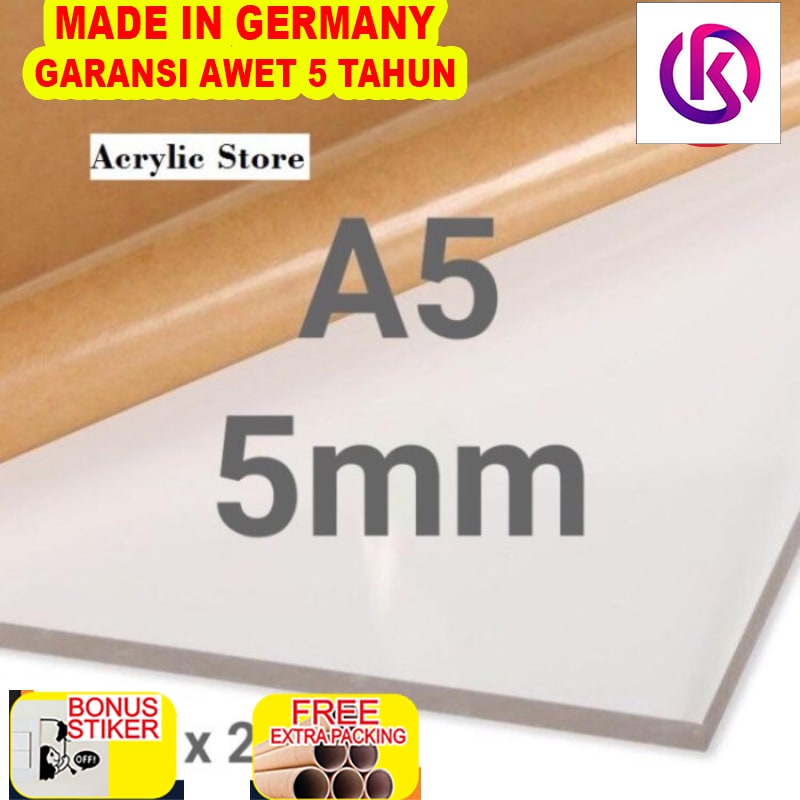 

Terlaris Acrylic lembaran bening A5 5mm