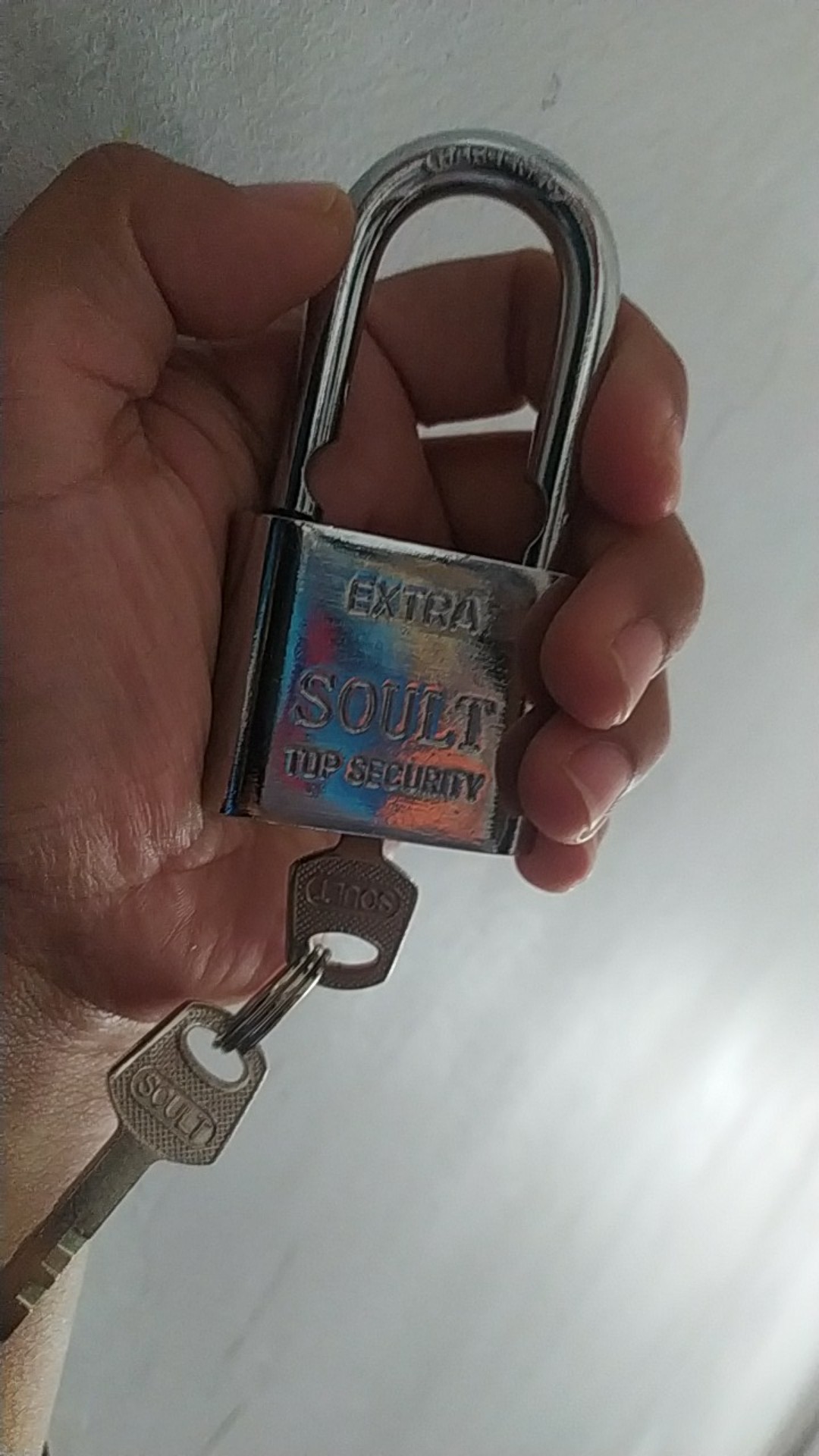 Gembok 50 Mm Leher Pendek 3 Anak Kunci