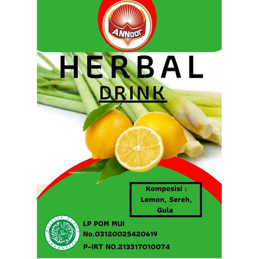 

Minuman Herbal Sereh