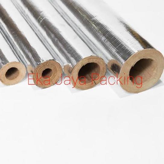 

Rockwool Pipe 3" x 25mm ( Rockwool Pipa Lapis Alumunium Foil )