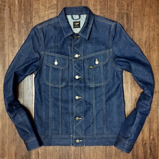 Selvedge Lee 101 Rider Jacket Slim Fit Original | Dry Denim Jaket | Raw Denim