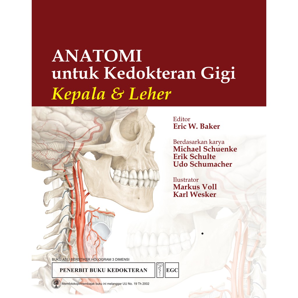 Anatomi untuk Kedokteran Gigi Kepala & Leher