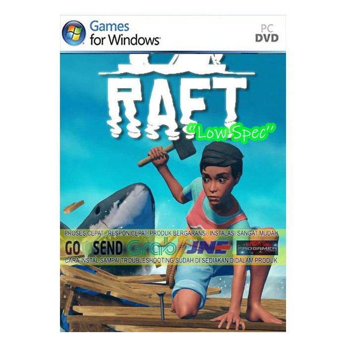 RAFT | CD DVD GAME | PC GAME | GAMING | KASET GAME | PC | LAPTOP