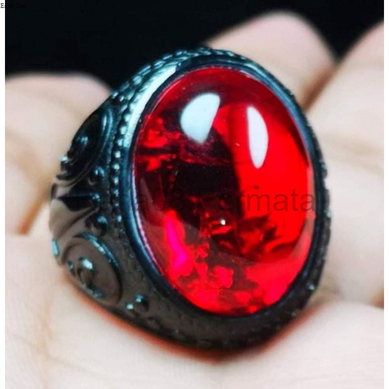 TERLARIS RED RUBY SIAM PECAH SERIBU ANTIK JUMBO