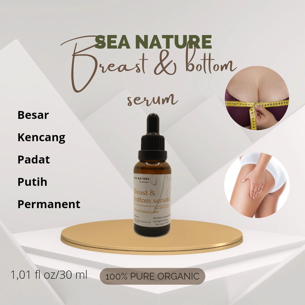 Pembesar Payudara dan Bokong Alami Cepat dan Ampuh Shevana Breast &amp; Bottom Serum 30ml