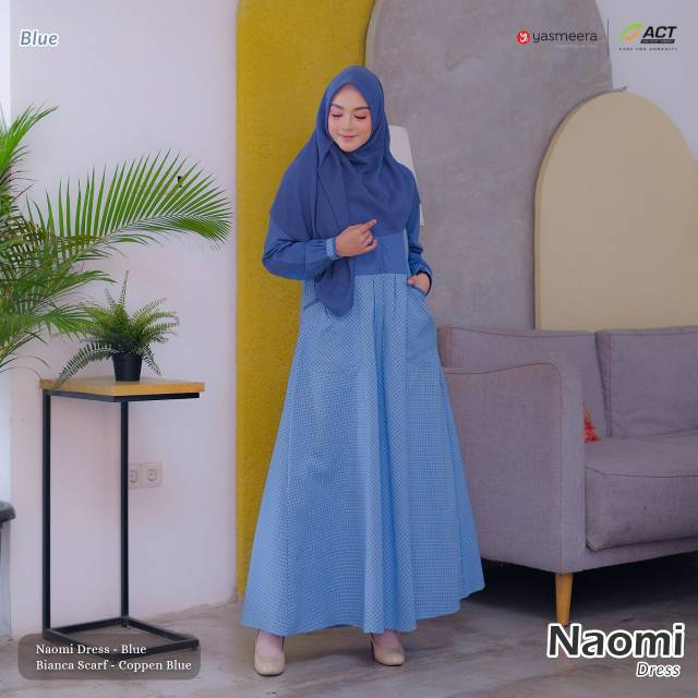 (PROMO) NAOMI DRESS / GAMIS BUSUI ORI YASMEERA