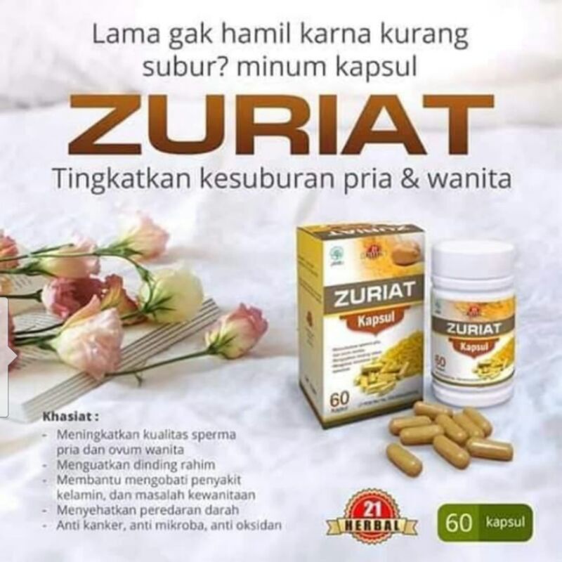 

KAPSUL BUAH ZURIAT. Khasiat Ampuh Penyubur pria & wanita ( PROMIL ) Program hamil yg teruji banyak yg berhasil