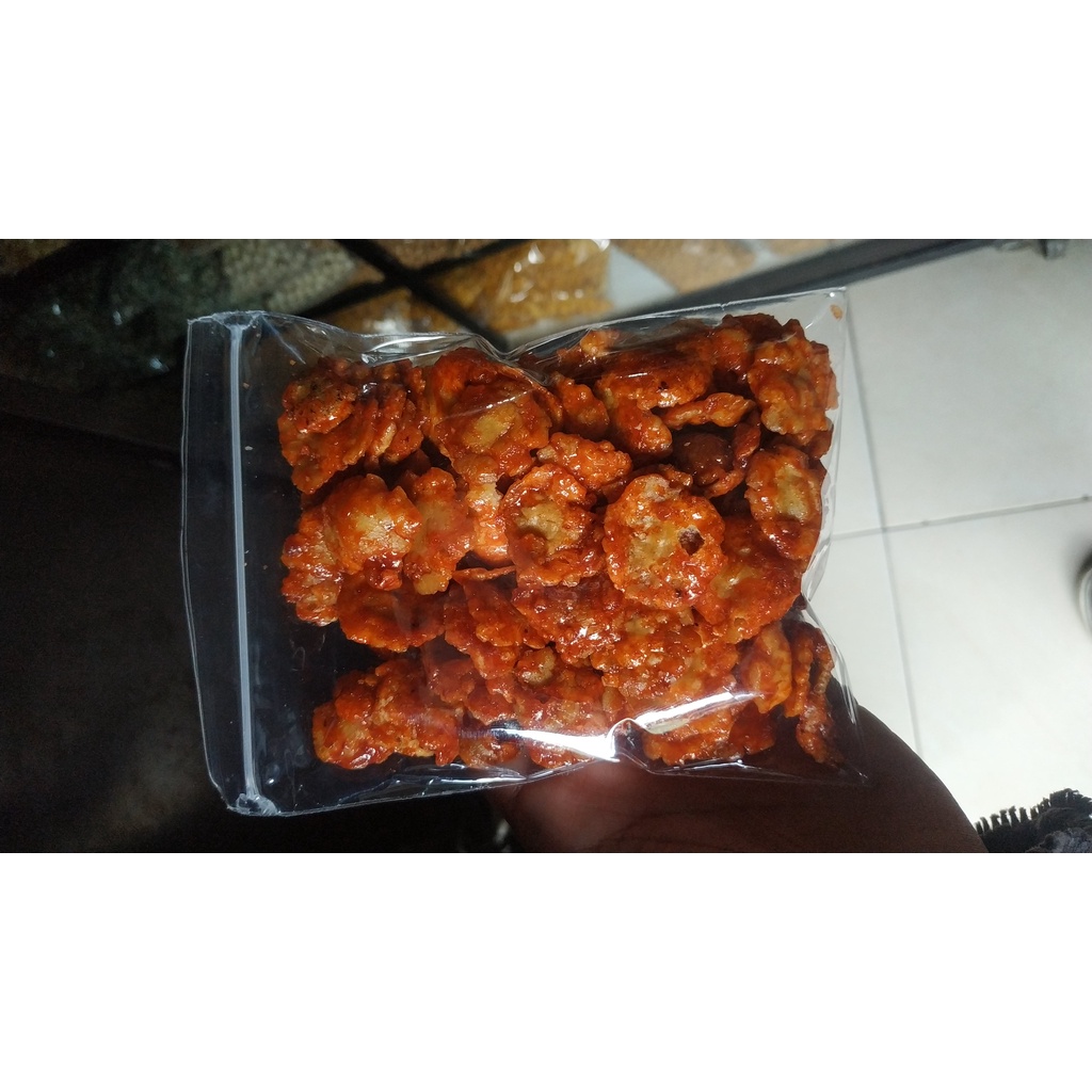 

Emping melinjo balado tebal khas Wonogiri