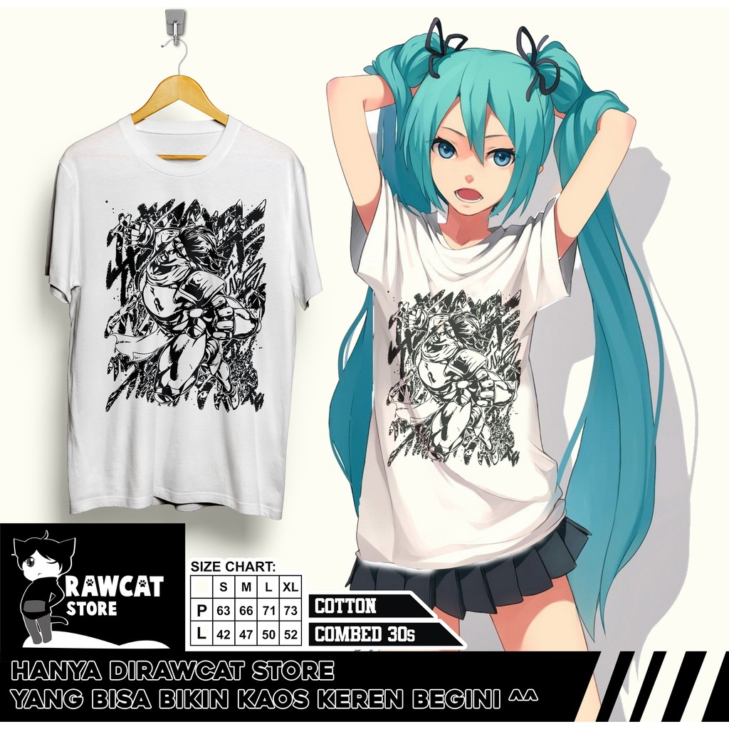 kaos anime jojo bizarre adventure oraoraora