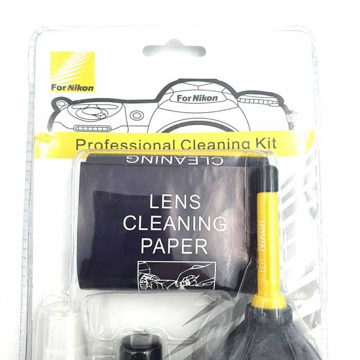 Set Pembersih cleaning kit dust air blower brush kamera pc laptop