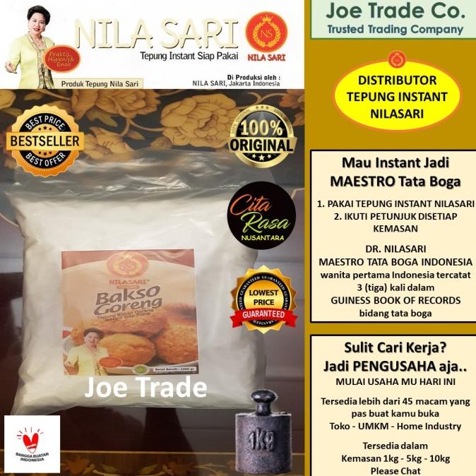 

Tepung Bakso Goreng Nilasari 1kg - Nila Sari - Tepung Bumbu Instant