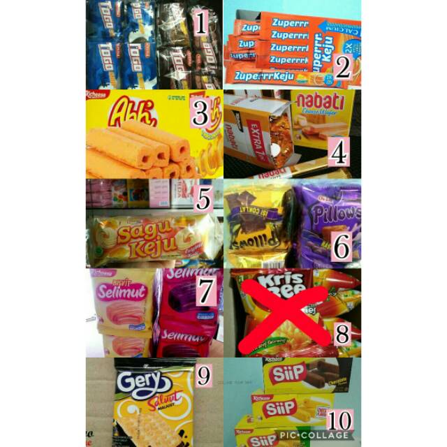 

paket snack ulang tahun bingkisan goodie bag murah 5rb