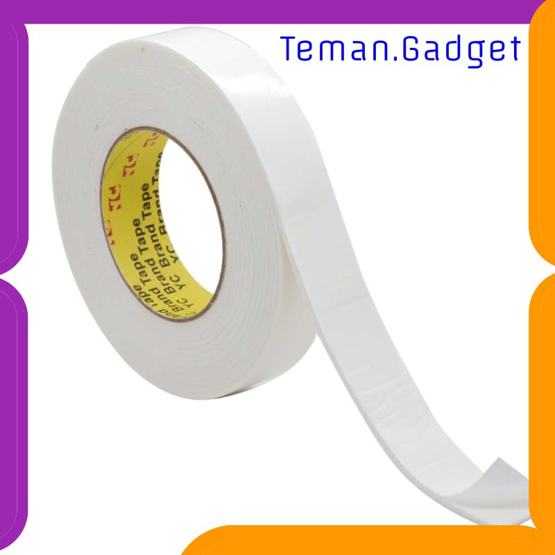 TG-DE429 YC PEREKAT DOUBLE TAPE ACRYLIC ADHESIVE NO TRACE STICKER J4703