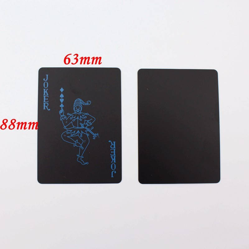 Set Kartu Poker Remi Plastik Anti Air Waterproof Poker Blackjack Card