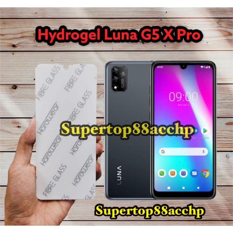 Luna X Pro, G5 X Pro Anti Gores Hydrogel Full Screen Protector Anti Break