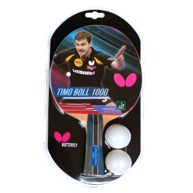 Bet / Bat / Bad / Blade / Raket Pingpong / Pimpong / Tenis Meja BUTTERFLY TIMO BOLL 1000 ORIGINAL