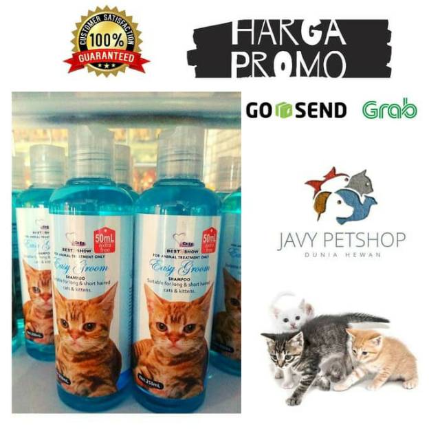 Sampo Kucing BEST IN SHOW Spesial Khusus 250+50ML HARGA PROMO 