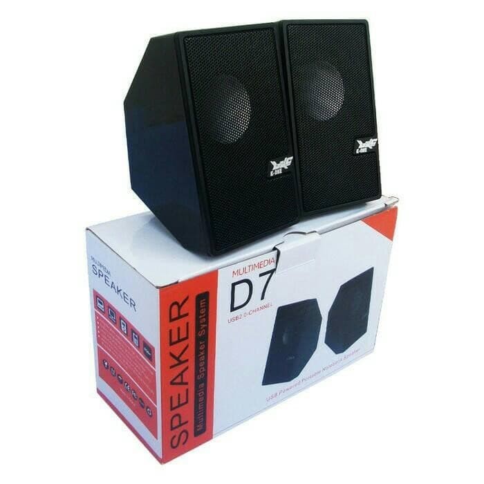 Speaker Multimedia K-One D7 Laptop Komputer PC