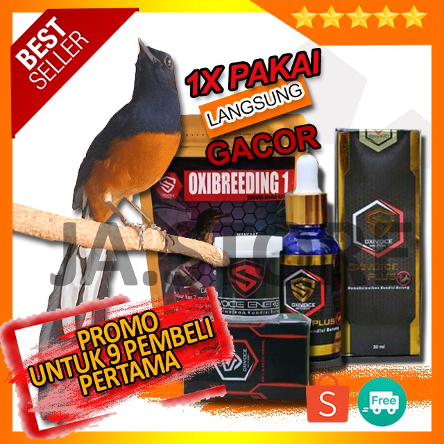 OXIVOICE, OXIVOICE PLUS dan ENERGY Original Oxibird Vitamin Lomba Segala Jenis Burung