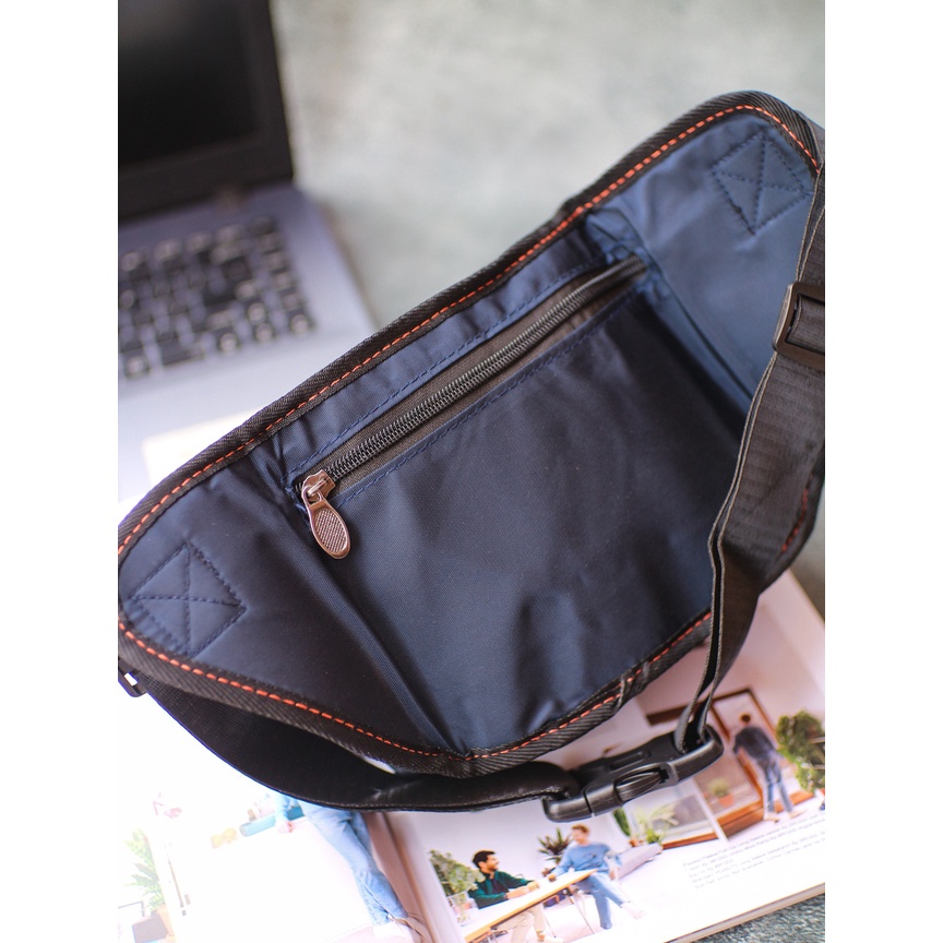 TAS SELEMPANG PRIA / WAIST BAG PRIA / TAS SEPEDA - SAM-02