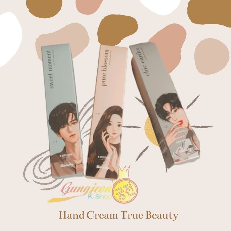READY STOCK HAND CREAM TRUE BEAUTY JUKYUNG SUHO SEOJUN